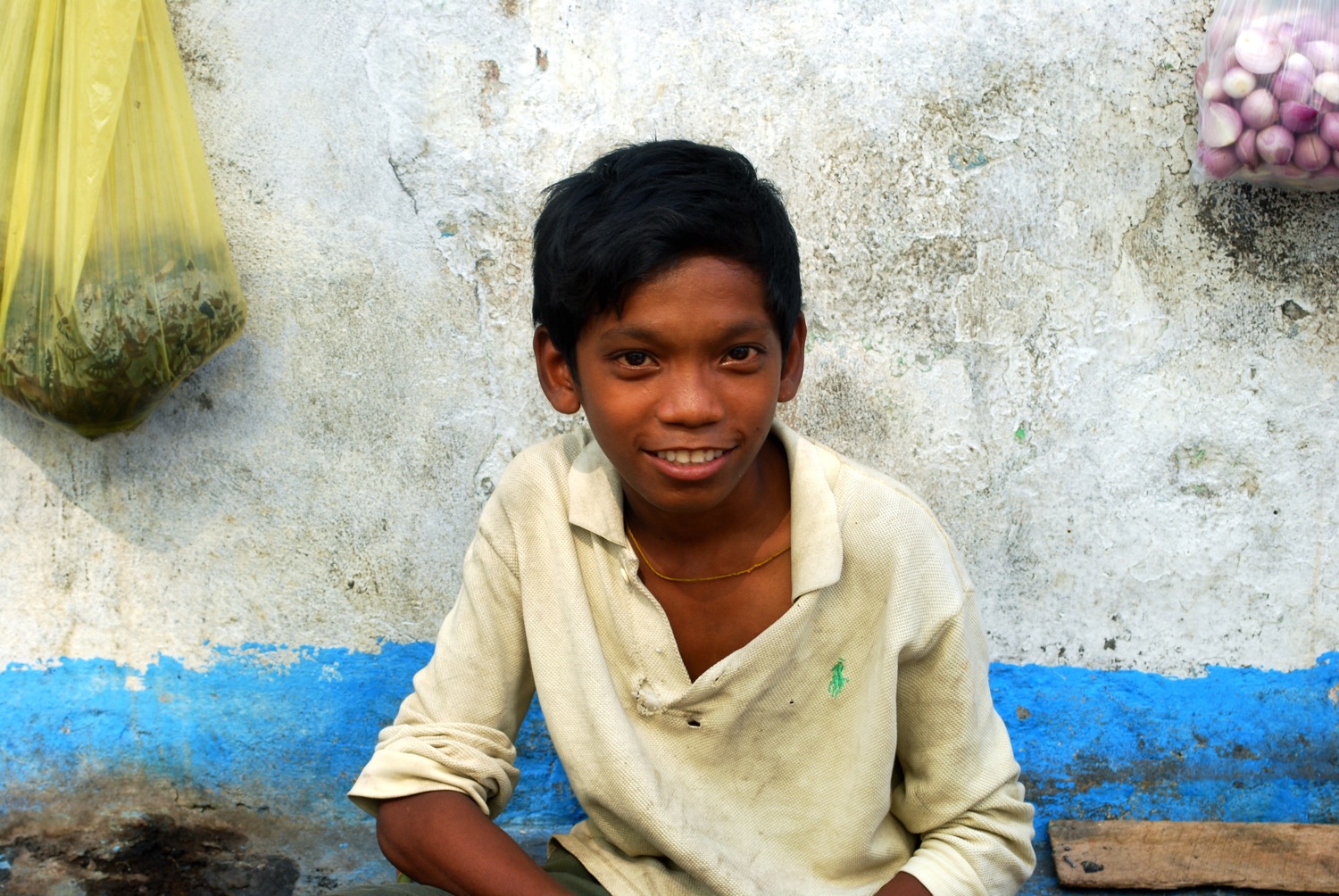 Salesman in Yangon, Burma